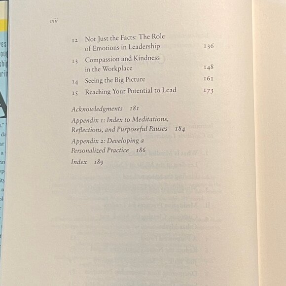 "Finding the Space to Lead," by Janice Marturano, 2014 First Ed. Hardcover - Picture 10 of 10